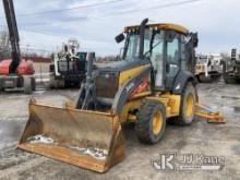 2014 John Deere 310K 4x4 Tractor Loader Backhoe No Title) (Runs & Operates