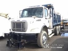 2007 Freightliner M2 112 T/A Dump Truck Runs Moves & Dump Operates, Body & Rust Damage