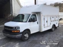 2017 Chevrolet Express G3500 Cutaway Van Body/Service Truck Runs & Moves