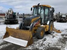 2014 John Deere 310K 4x4 Tractor Loader Backhoe No Title) (Runs & Operates