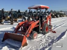 2019 Kubota B26 4x4 Mini Tractor Loader Backhoe Runs & Operates