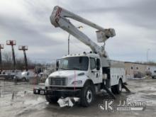 Altec AN55E-OC, Material Handling Bucket Truck rear mounted on 2015 Freightliner M2 106 4x4 Extended