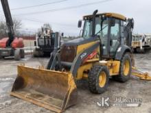 2015 John Deere 310K 4x4 Tractor Loader Backhoe No Title) (Runs & Operates