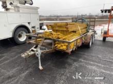2001 Unknown T/A Tagalong Flatbed Trailer, Cargo Not Included With Trailer Rust Damage