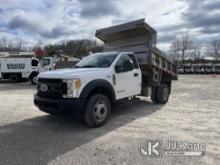2017 Ford F550 Dump Truck Runs, Moves & Operates, Rust Damage