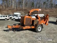 2015 Altec DRM12 Chipper (12in Drum) Runs) (Operating Condition Unknown, Rust Damage, Seller States: