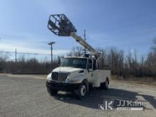 Telsta T38E, Telescopic Non-Insulated Bucket Truck rear mounted on 2010 International 4300 Utility T