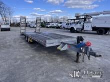 2014 Sauber 1580-BT Galvanized T/A Tagalong Equipment Trailer