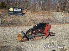 2017 Toro Dingo TX-525 Walk-Behind Tracked Skid Steer Loader Runs, Moves & Operates