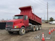 2000 Sterling LT9513 Tri-Axle Dump Truck Runs, Moves, Dump Operates