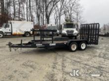 2010 Cam Superline 3CAM16 T/A Tagalong Equipment Trailer