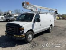 ETI ETT29-SNV, Telescopic Non-Insulated Bucket Van mounted on 2010 Ford E350 Cargo Van Runs Moves, &