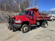 2009 GMC C5500 4x4 Dump Truck Runs, Moves & Dump Operates) (Rust Damage, ABS & Check Engine Lights O