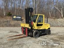 2012 Hyster H155FT Rubber Tired Forklift Runs, Moves & Operates