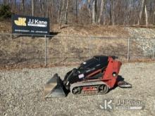 2014 Toro Dingo TX-525 Walk-Behind Tracked Skid Steer Loader Runs, Moves & Operates