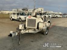 2015 Morbark M12D Chipper (12in Drum), trailer mtd. Not Running, Condition Unknown, Ignition Issues,