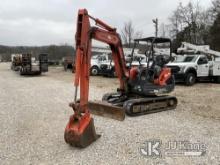 Kubota KX121-3ST Mini Hydraulic Excavator Runs, Moves & Operates