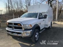 2016 RAM 5500 Enclosed Service Truck Not Running, Bad Engine, Blown Headgasket