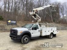 Altec AT235-P, Non-Insulated Cable Placing Bucket Truck mounted behind cab on 2015 Ford F550 Service