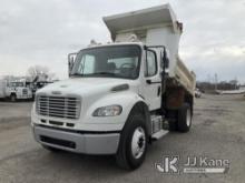 2013 Freightliner M2 106 Dump Truck Runs,Moves & Dump Operates, Body & Rust Damage, ABS Light On