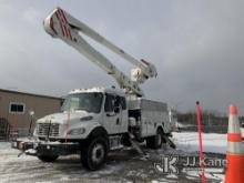 Altec AN55E-OC, Material Handling Bucket Truck rear mounted on 2014 Freightliner M2 106 4x4 Extended