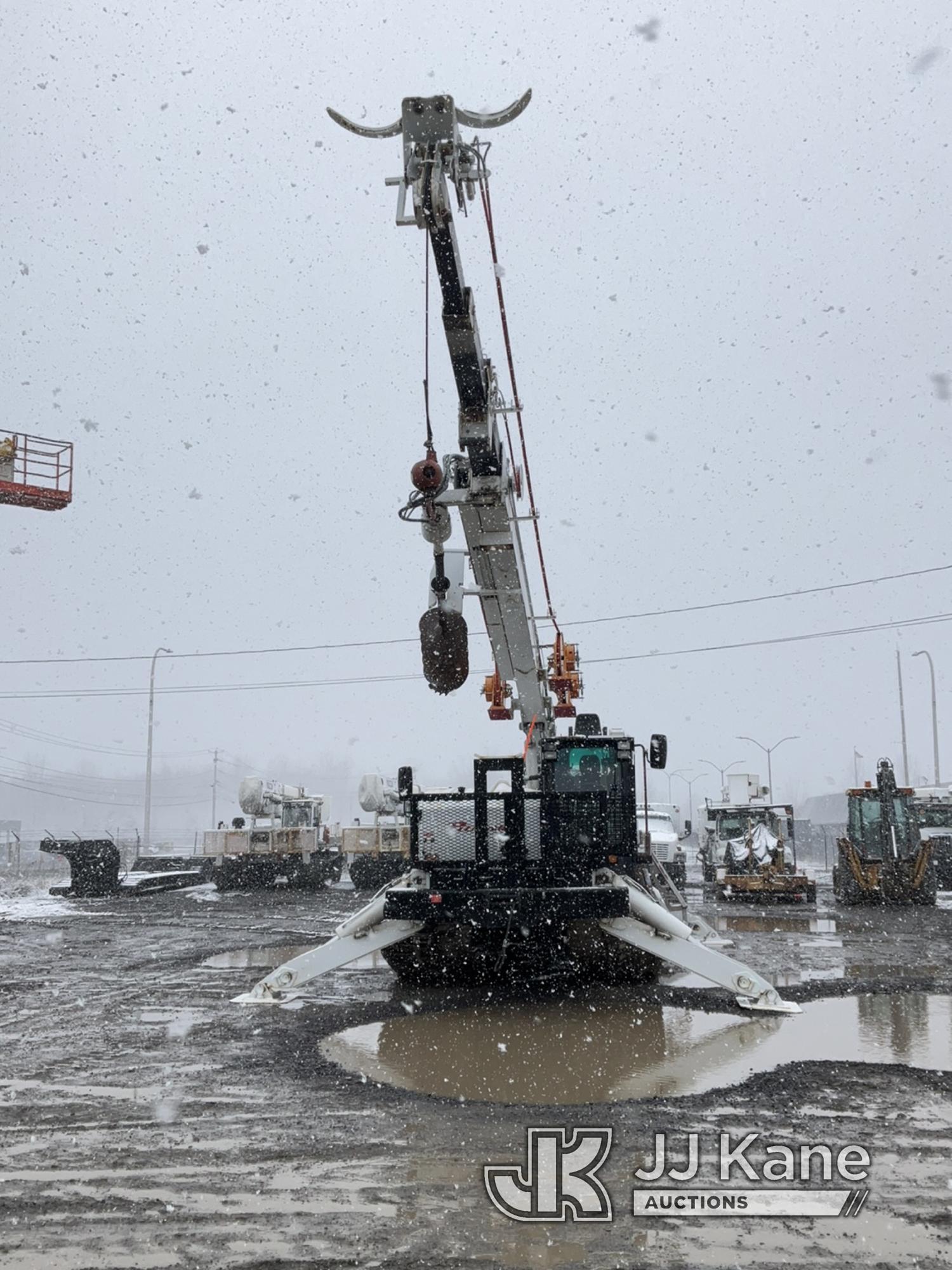 (Rome, NY) Terex/Telelect General, Digger Derrick rear mounted on 2017 Prinoth Panther T16 Crawler A