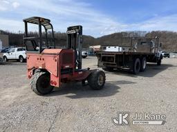 (Smock, PA) 2001 Chevrolet C7H064 Flatbed Truck Runs, Moves & Forklift Operates, Rust Damage