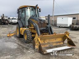 (Rome, NY) 2015 John Deere 310K 4x4 Tractor Loader Backhoe No Title) (Runs & Operates