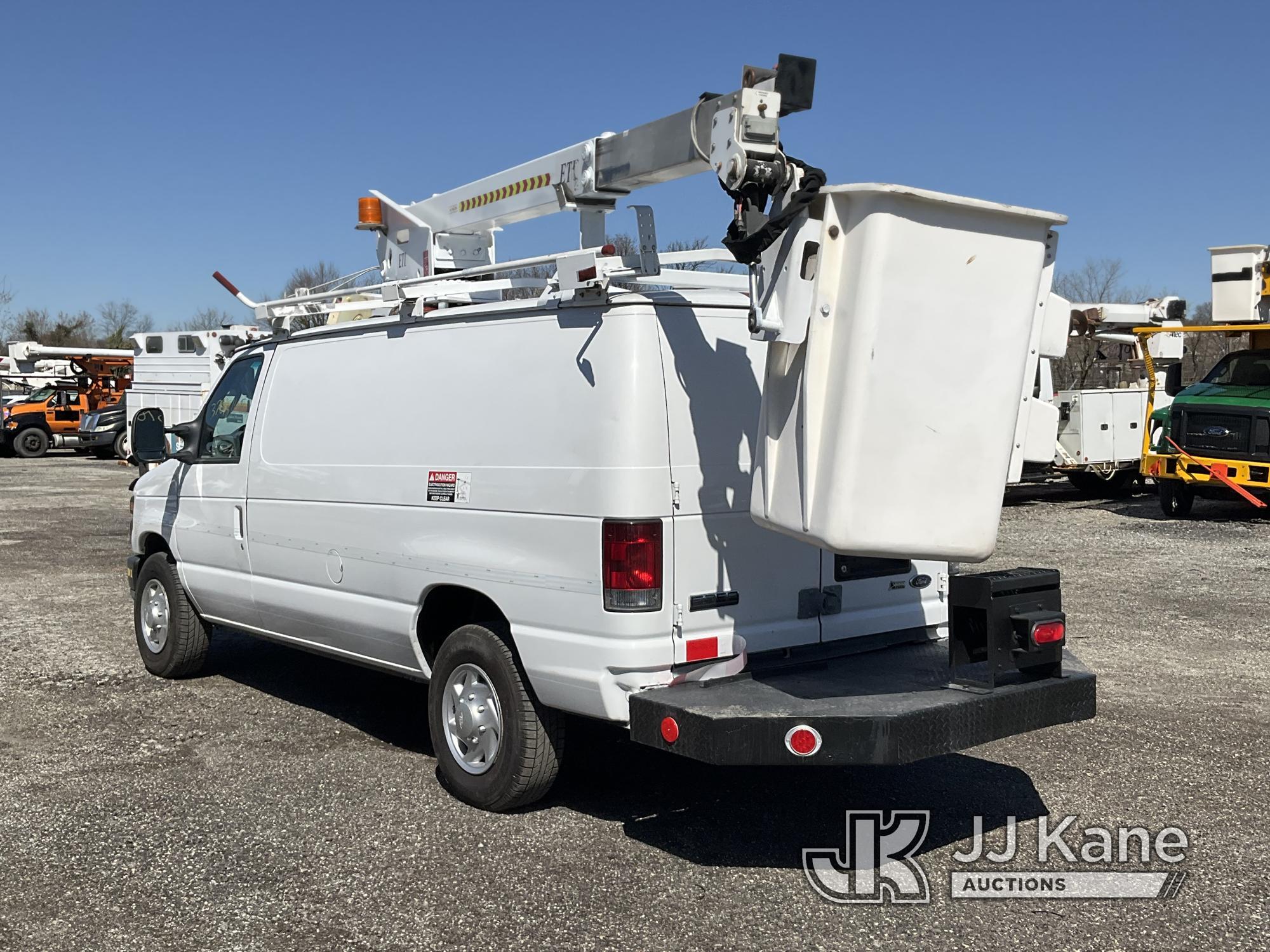 (Plymouth Meeting, PA) ETI ETT29-SNV, Telescopic Non-Insulated Bucket Van mounted on 2010 Ford E350