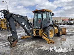 (Rome, NY) 2015 John Deere 310K 4x4 Tractor Loader Backhoe No Title) (Runs & Operates