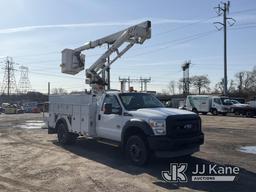(Plymouth Meeting, PA) Versalift SST40EIH, Articulating & Telescopic Bucket Truck mounted on 2011 Fo