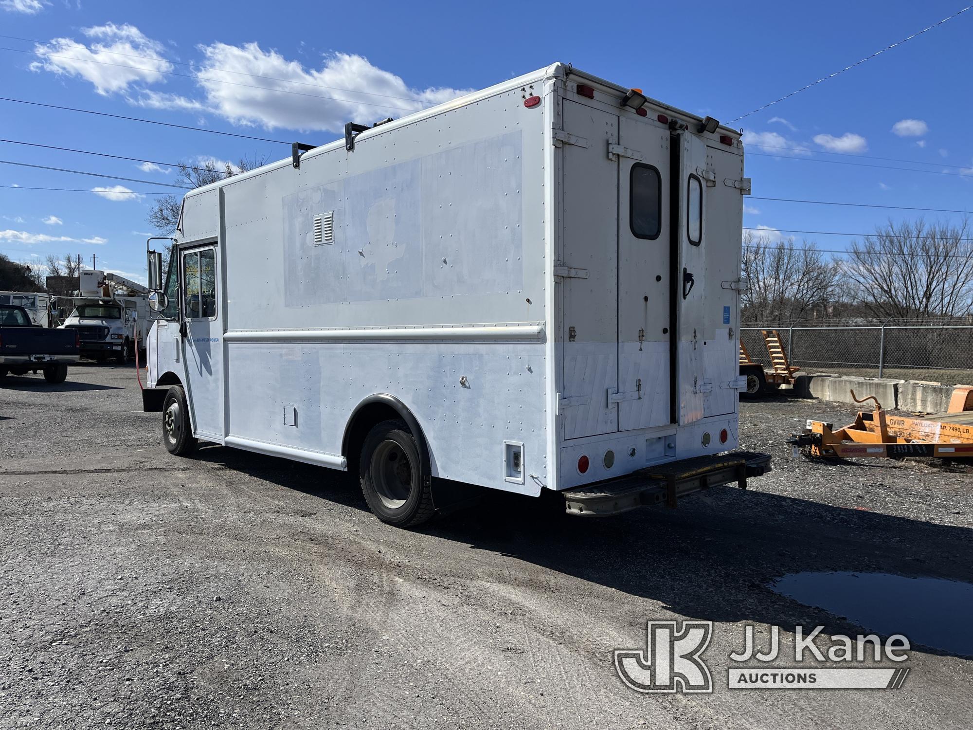 (Plymouth Meeting, PA) 2007 Freightliner MT45 Step Van Runs & Moves, Coolant Leak, Abs Light On, Bod