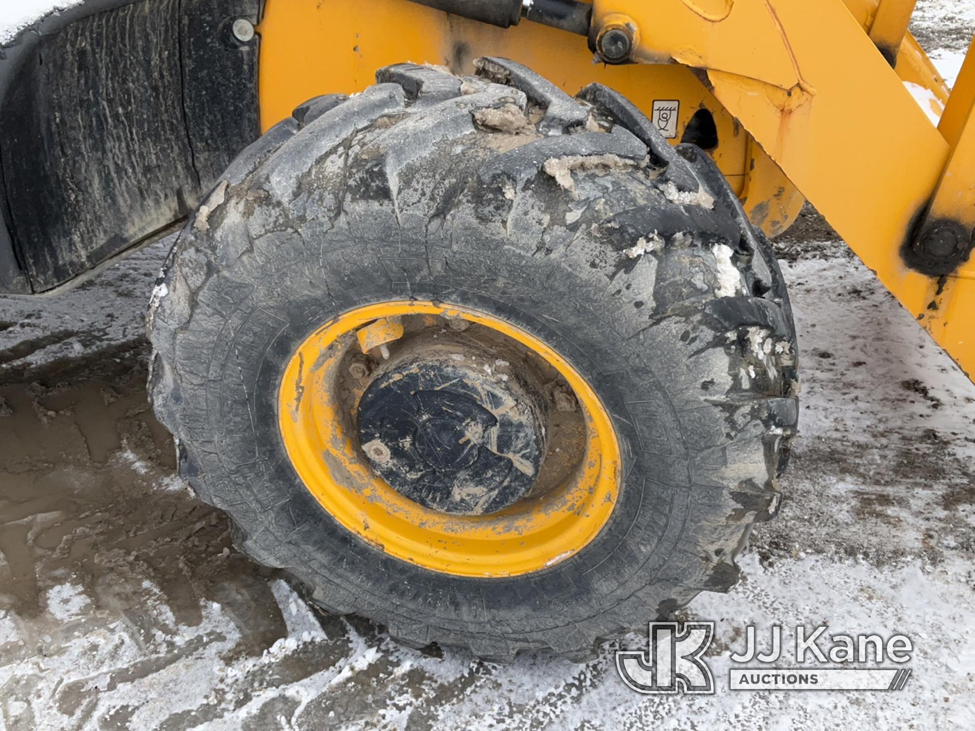 (Rome, NY) 2016 JCB 3CX-14 4x4 Tractor Loader Backhoe No Title) (Runs & Operates