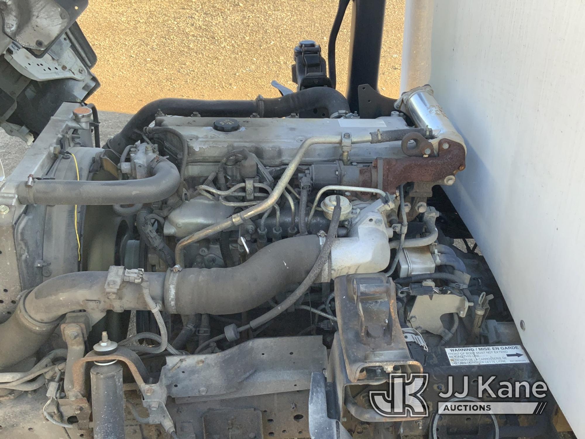 (Charlotte, MI) 2006 Isuzu NPR Spray Truck Runs, Moves, Jump To Start