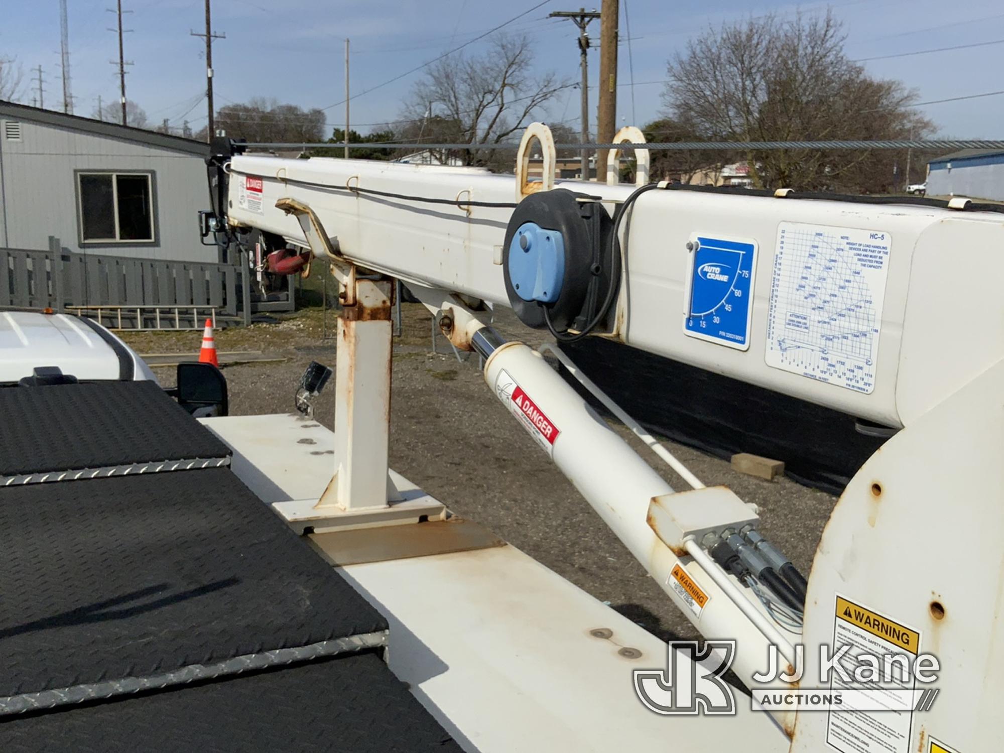 (Charlotte, MI) Autocrane HC5, Material Crane rear mounted on 2019 Ford F550 Mechanics Service Truck