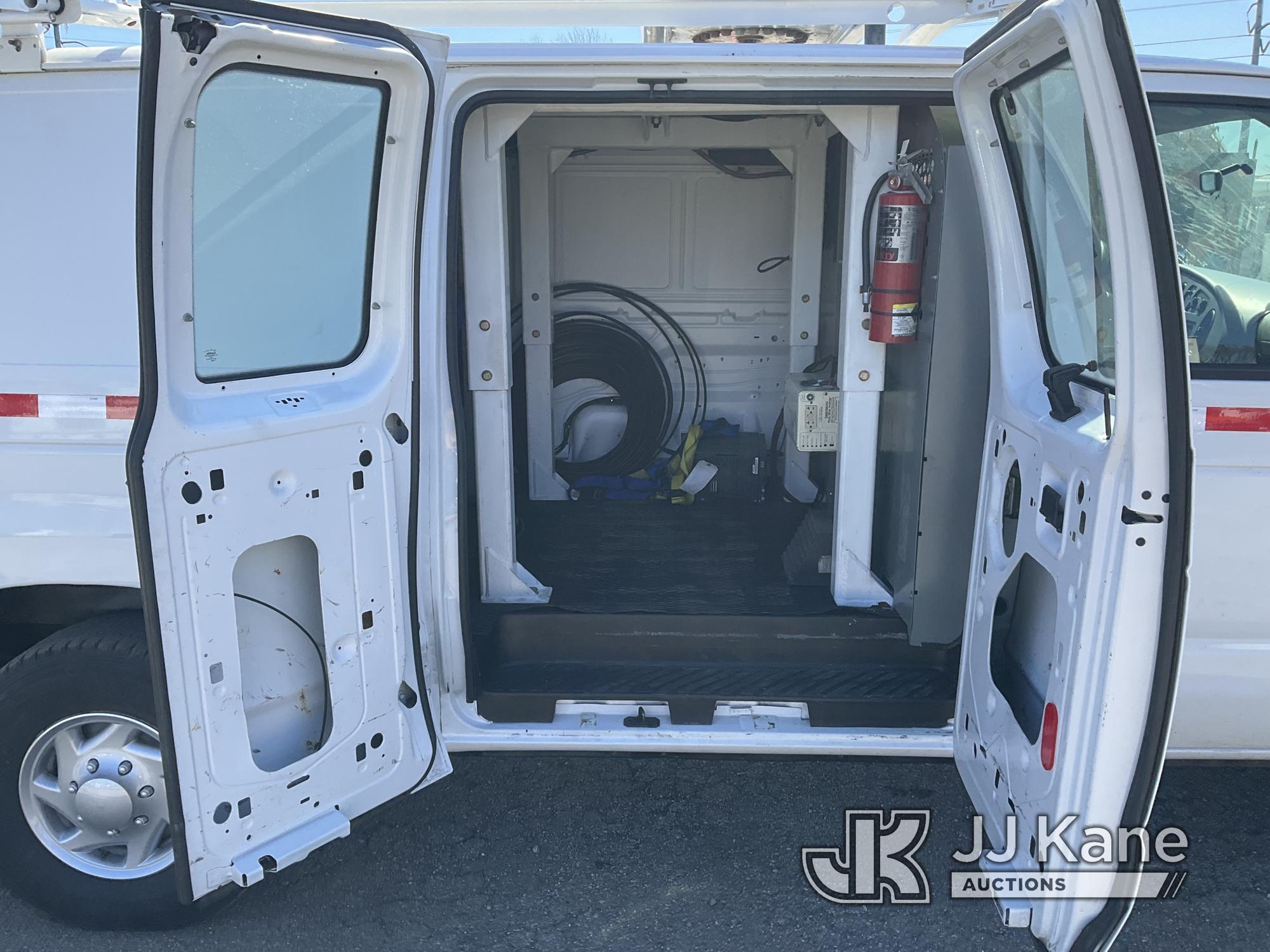 (Plymouth Meeting, PA) ETI ETT29-SNV, Telescopic Non-Insulated Bucket Van mounted on 2008 Ford E350