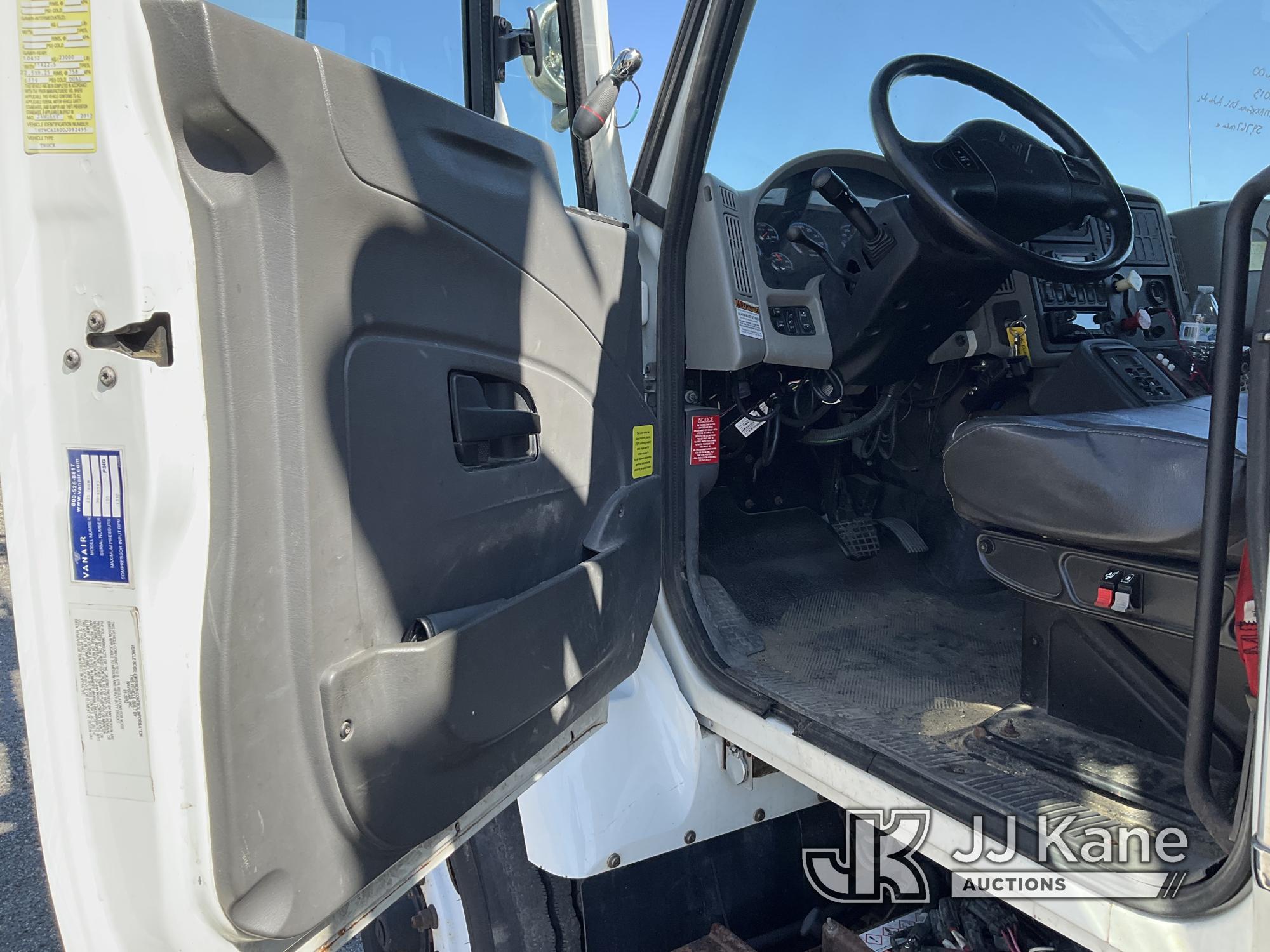 (Plymouth Meeting, PA) Terex/Telelect Commander C4047, Digger Derrick rear mounted on 2013 Internati