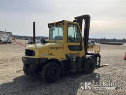 (Shrewsbury, MA) 2012 Hyster H155FT Rubber Tired Forklift Runs, Moves & Operates