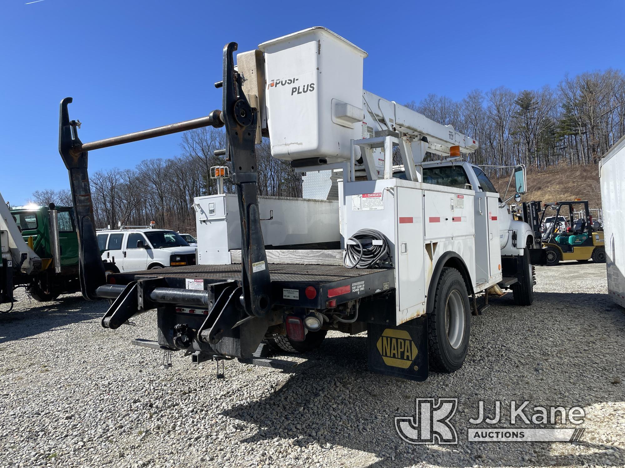 (Shrewsbury, MA) Posi Plus 200-42-A, Bucket Truck rear mounted on 2000 GMC C7500 Utility Truck Not R