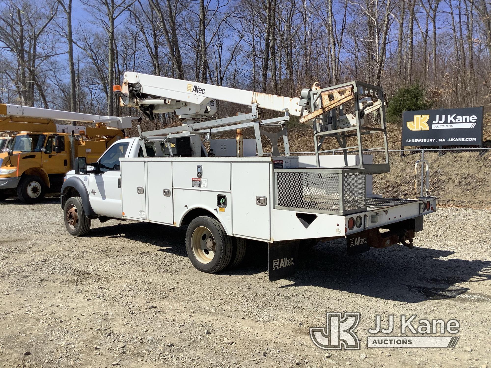 (Shrewsbury, MA) Altec AT235-P, Articulating & Telescopic Non-Insulated Cable Placing Bucket Truck m