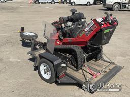 (Plymouth Meeting, PA) 2018 Barreto 30SG Walk-Behind Crawler Stump Grinder No Title For Support Trai