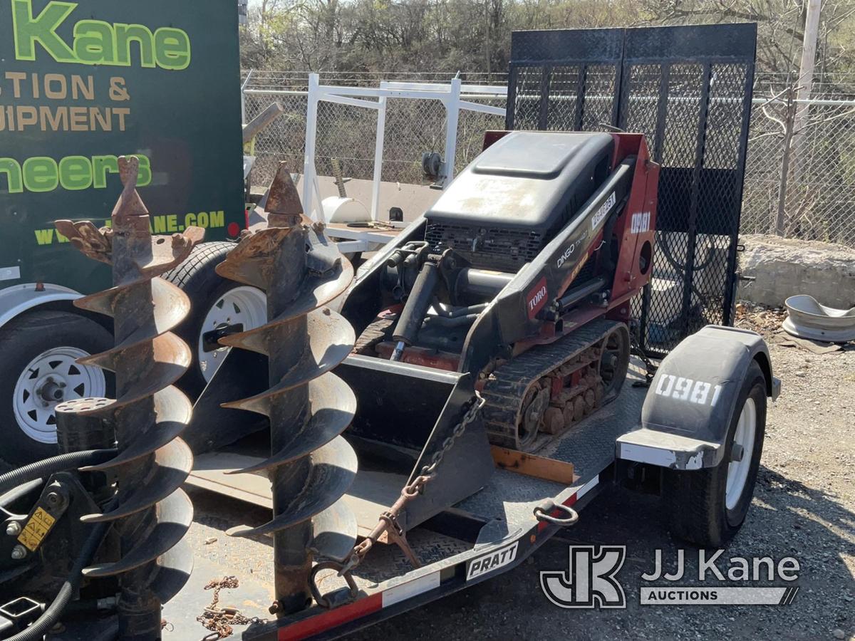 (Plymouth Meeting, PA) 2018 Toro Dingo TX-427 Walk-Behind Crawler Skid Steer Loader No Title For Sup