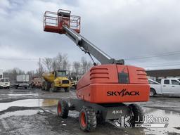 (Rome, NY) 2008 Sky Jack SJ-40T 4x4 Self-Propelled Telescopic Manlift Runs, Moves & Operates, No Ser