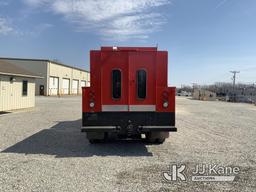 (Fort Wayne, IN) 2008 International 4300 Crew-Cab Enclosed Utility Truck Runs & Moves) (Brake Warnin