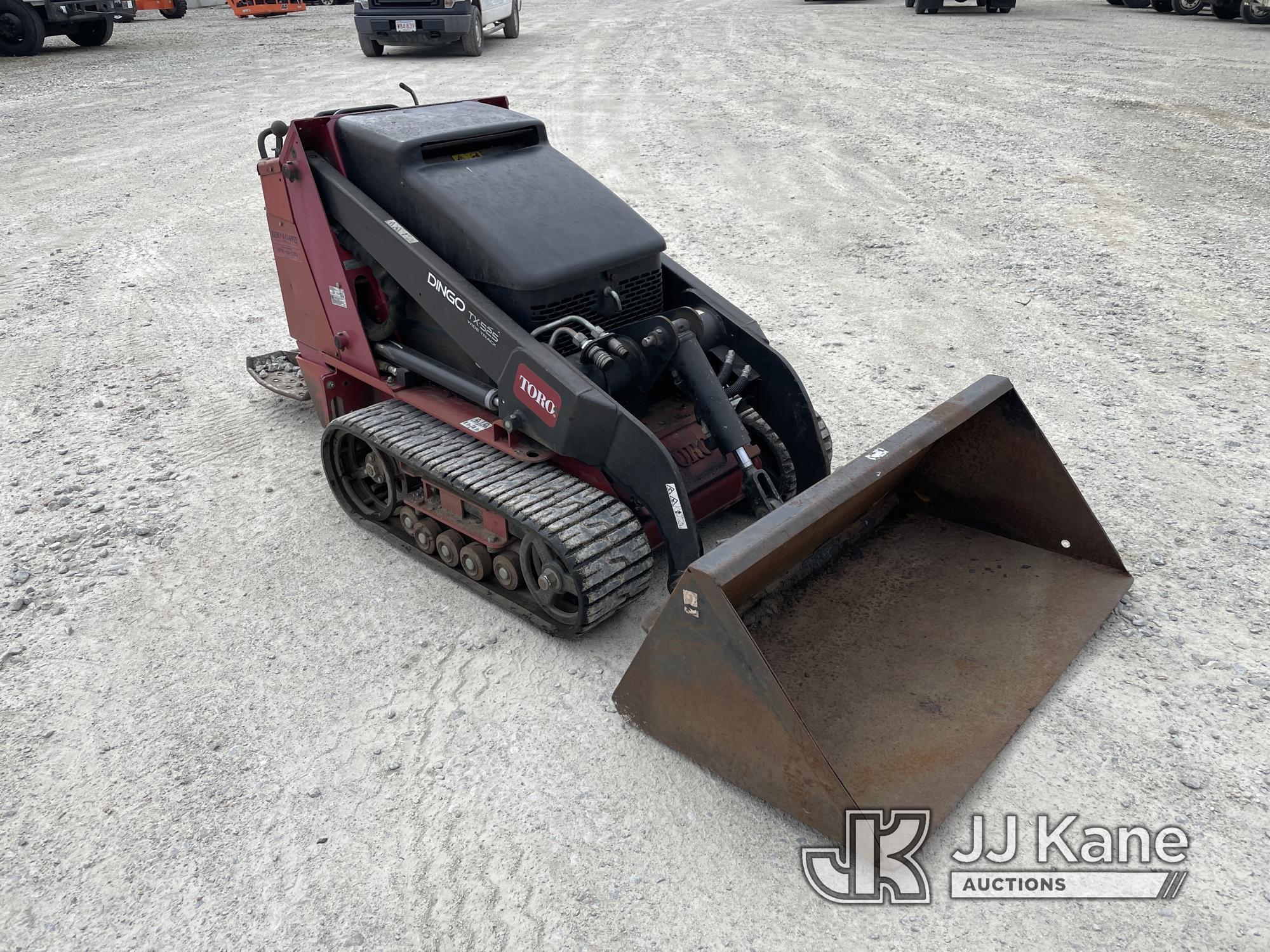 (Shrewsbury, MA) 2014 Toro Dingo TX-525 Walk-Behind Tracked Skid Steer Loader Runs, Moves & Operates