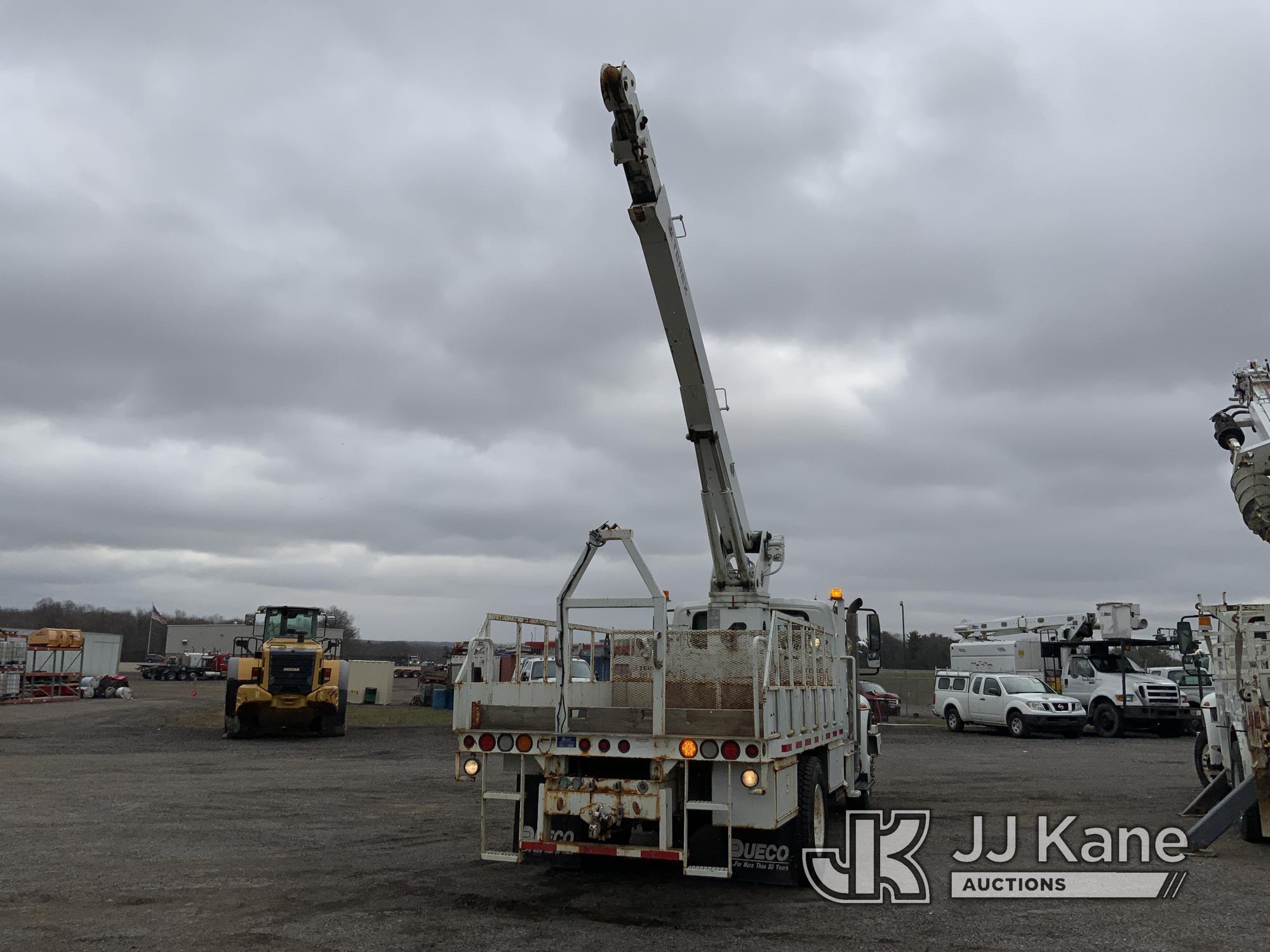 (Ashland, OH) Terex/Telelect Commander 4045, Hydraulic Truck Crane mounted behind cab on 2007 Intern