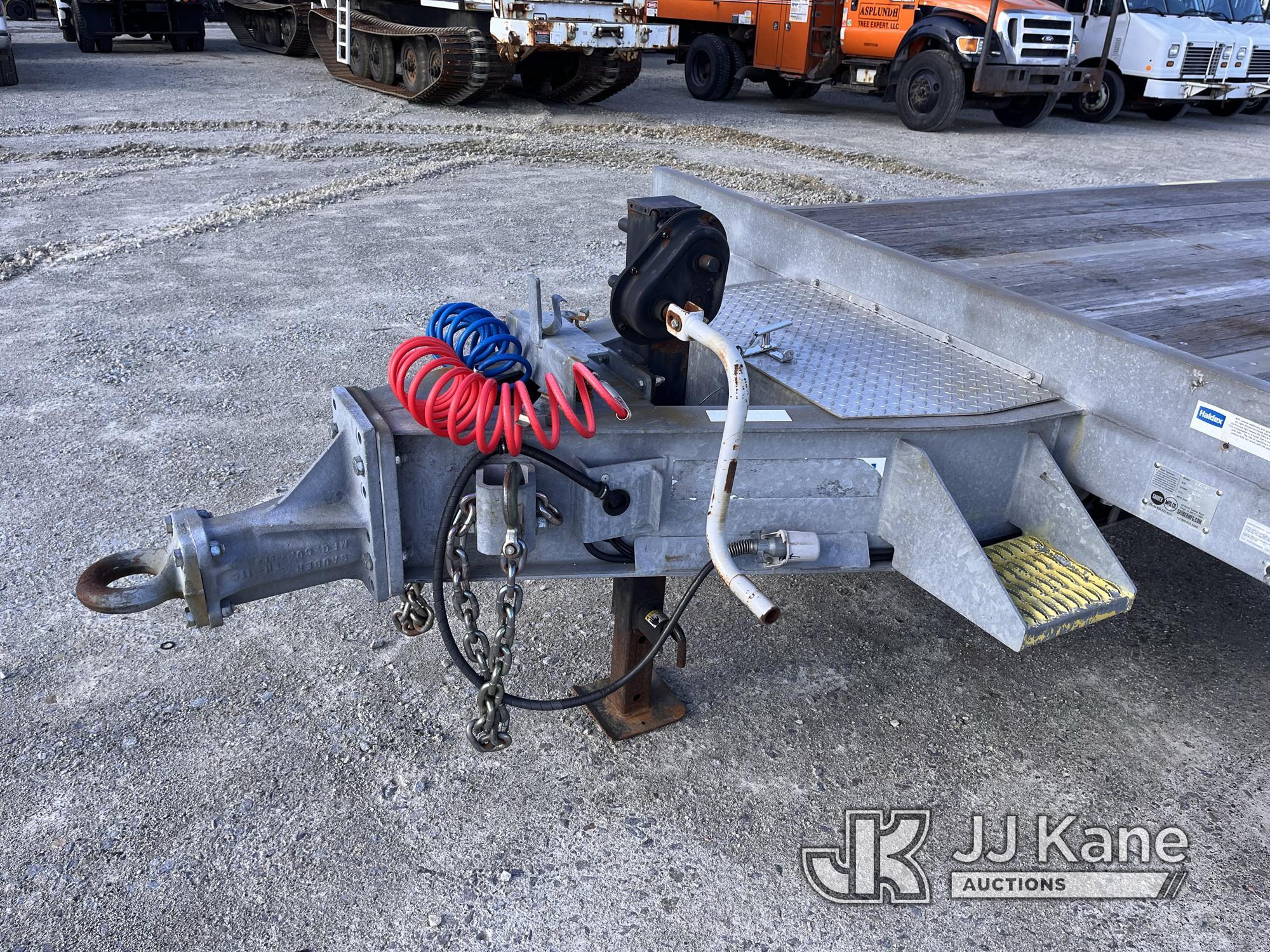 (Shrewsbury, MA) 2014 Sauber 1580-BT Galvanized T/A Tagalong Equipment Trailer