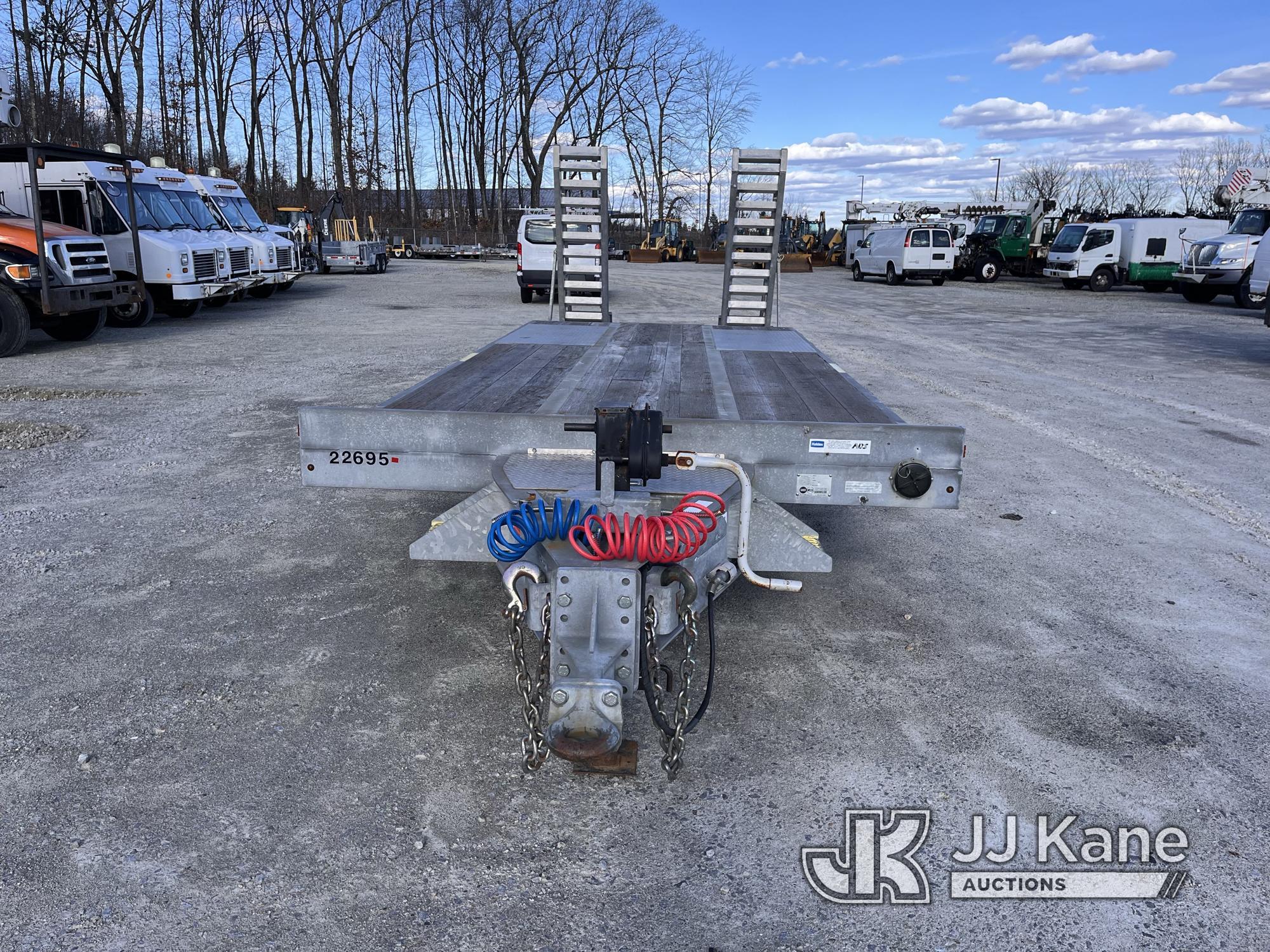 (Shrewsbury, MA) 2014 Sauber 1580-BT Galvanized T/A Tagalong Equipment Trailer