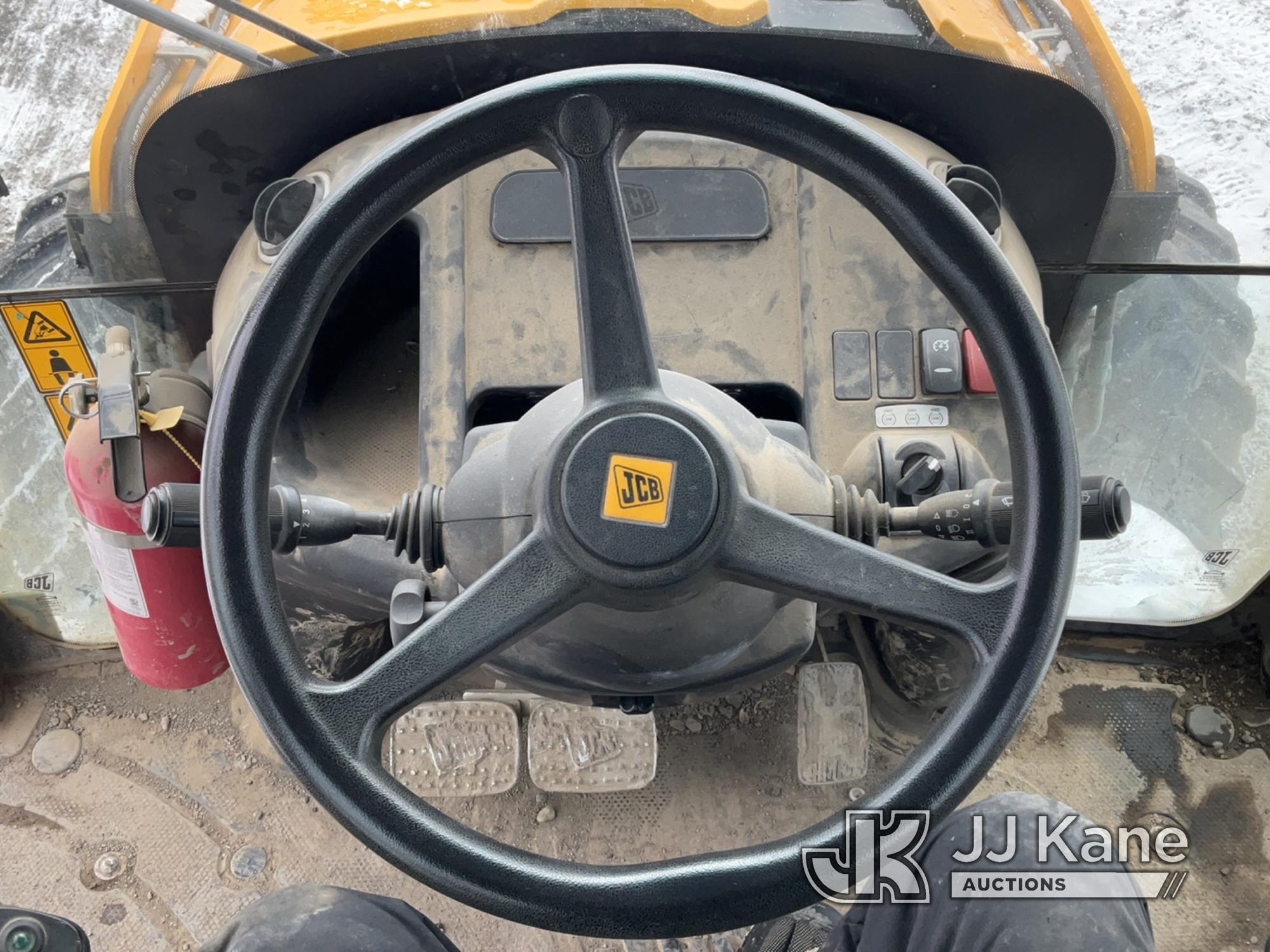 (Rome, NY) 2016 JCB 3CX-14 4x4 Tractor Loader Backhoe No Title) (Runs & Operates