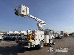 (Rome, NY) Altec TA41M, Articulating & Telescopic Bucket Truck mounted behind cab on 2016 Internatio